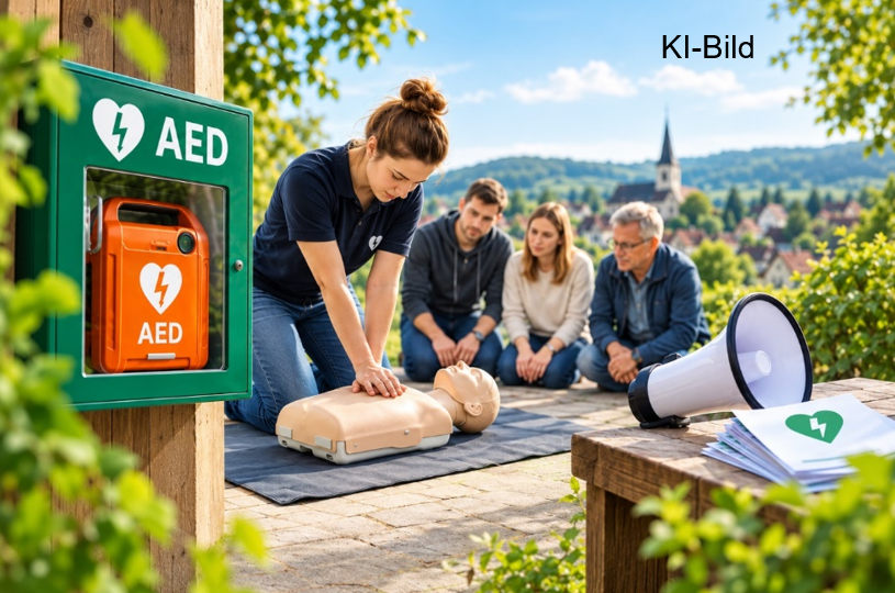 Herzensangelegenheit – AED- und Ersthelfernetzwerk